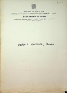 Partes quincenales de la Guarderia