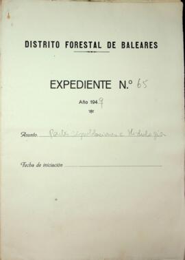 Patrimonio. Partes trimestrales de trabajo Año 1949