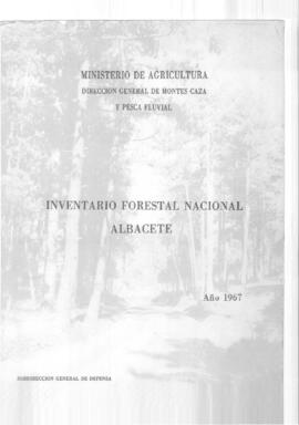Inventario forestal nacional, Albacete