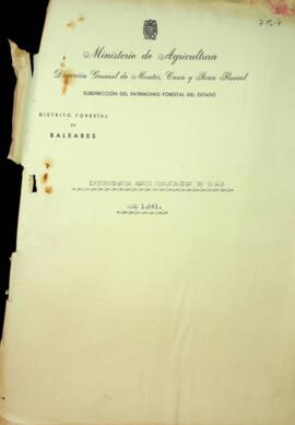 Escritos dirigidos a la comisión de tasas del año 1961