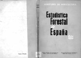 Estadística forestal de España año 1956