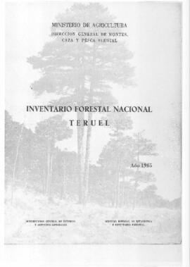 Inventario forestal nacional Teruel