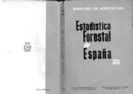 Estadística forestal de España año 1959