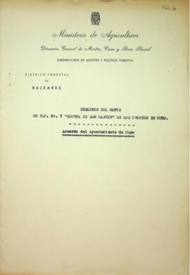 Deslinde administrativo del monte nº 7 del catálogo de U.P., "Comuna de San Martín" de ...