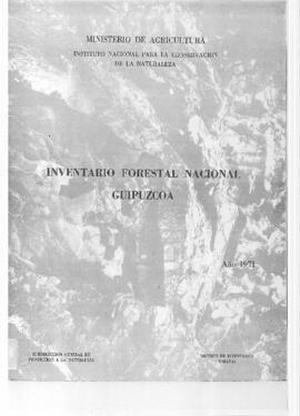 Inventario Forestal Nacional, Guipúzcoa