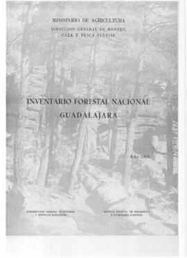Inventario Forestal Nacional, Guadalajara
