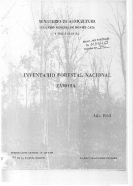 Inventario forestal nacional Zamora