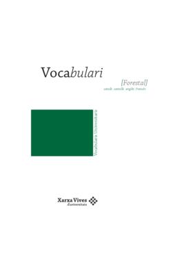 Vocabulari Forestal