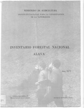 Inventario forestal nacional, Álava