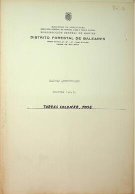 Partes quincenales de la Guarderia