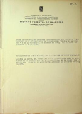 Deslinde administrativo del monte nº 7 del catálogo de U.P., "Comuna de San Martín" de ...