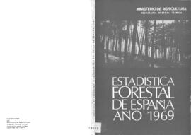 Estadística forestal de España año 1969