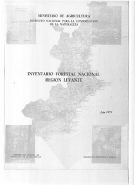 Inventario forestal nacional Región Levante