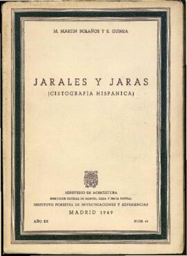 Jarales y jaras (cistografía hispánica)