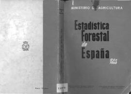 Estadística forestal de España año 1960