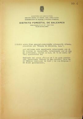 Deslinde administrativo del monte nº 7 del catálogo de U.P., "Comuna de San Martín" de ...