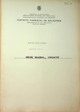 Partes quincenales de la Guarderia