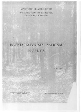Inventario Forestal Nacional, Huelva