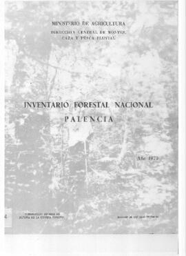 Inventario forestal nacional Palencia 1970