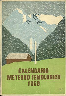 Calendario meteoro fenológico 1959