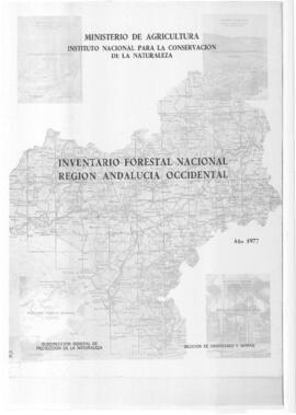 Inventario forestal nacional Región Andalucía Occidental