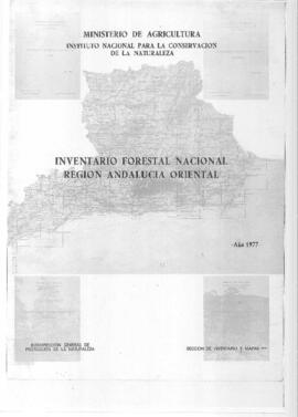 Inventario forestal nacional Región Andalucía Oriental