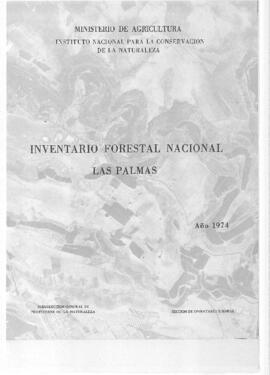 Inventario forestal nacional Las Palmas