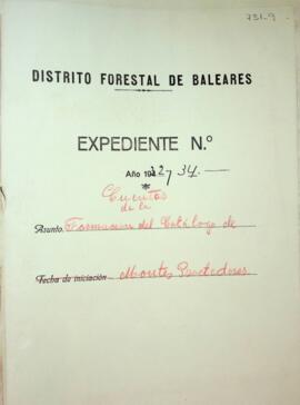 Conservación del edificio sito en el monte Cabo Pinar