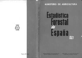 Estadística forestal de España año 1961