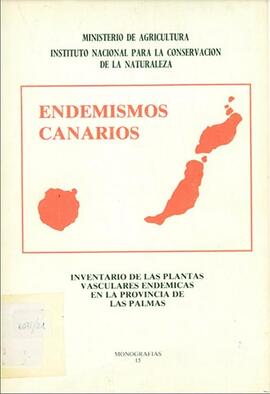 Endemismos Canarios - Inventario De Las Plantas Vasculares Endémicas En La Provincia De Las Palma...
