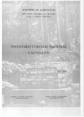 Inventario Forestal Nacional, Castellón