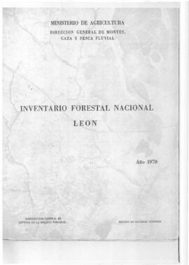 Inventario Forestal Nacional, León