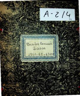 Escritos dirigidos a la comisión de tasas del año 1965-1969