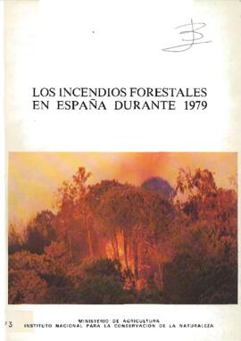 Los incendios forestales en España durante 1979