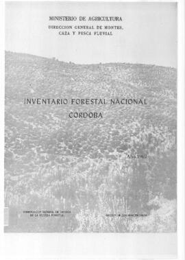 Inventario Forestal Nacional, Córdoba
