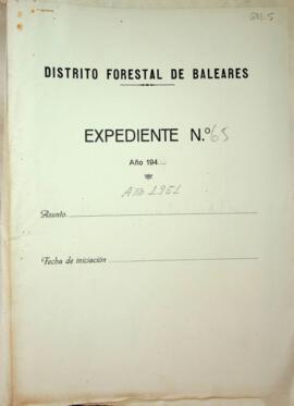 Patrimonio. Partes trimestrales de trabajo Año 1951