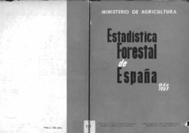 Estadística forestal de España año 1957