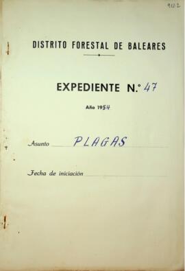 Expediente mº47. Plagas 1954