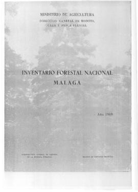 Inventario Forestal Nacional, Málaga