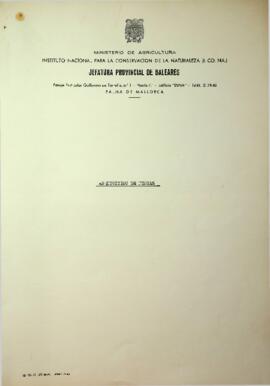 Estado de los expedientes de adquisición de fincas a 21-05-1979