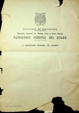 Transformación de cultivos. Año forestal 1984. Papers deslligats